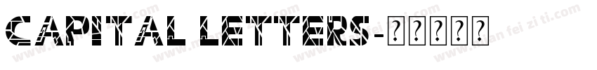 capital letters字体转换